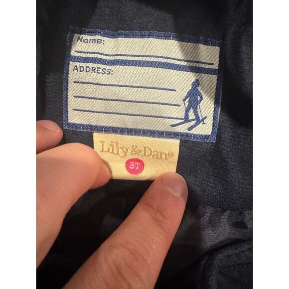 Lily and Dan Black Overalls – Size 3T, NWT - Picture 2 of 4